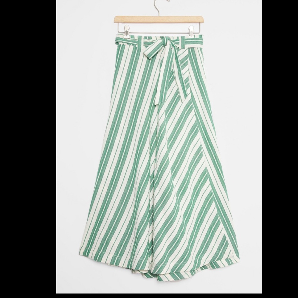Anthropologie Maeve Franconia Striped Maxi Skirt 4